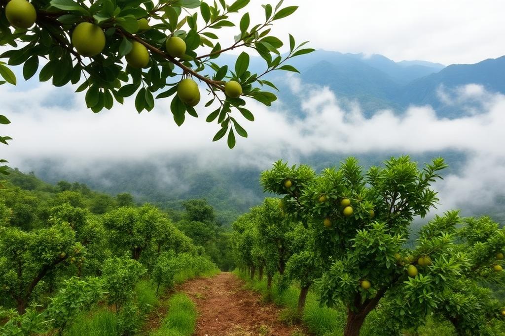 Tahiti lime production in Colombia